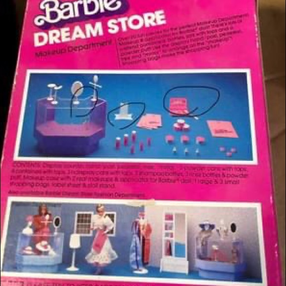 Barbie Other - Barbie dream store make up dept from  1982